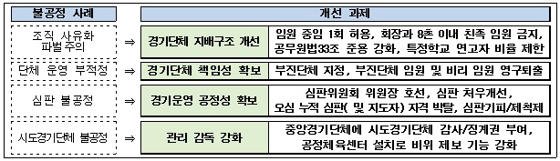 제도개선 방안