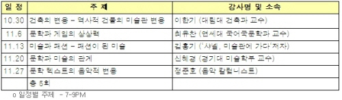 기무사 터의 새로운 변신을 알리는 <신호탄> 전시와 함께 교육 프로그램 개시