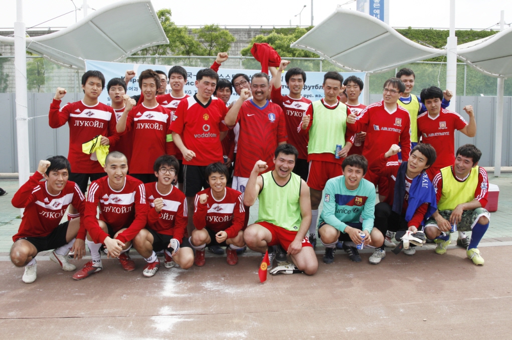 말이 아닌 몸으로 통(通)하다! 한국-키르기스스탄 친선 축구대회