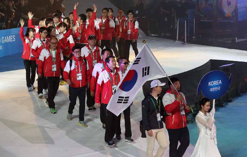 2015 서울세계시각장애인경기대회 개회식(2015. 5. 10.)
