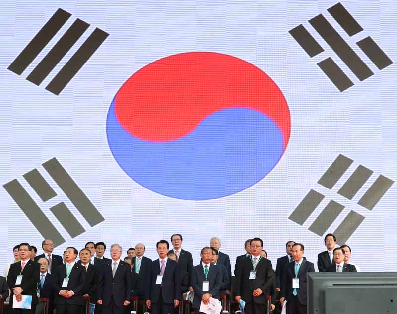 광복 70년, 한국교회 평화통일기도회 열려(2015. 8. 9.)