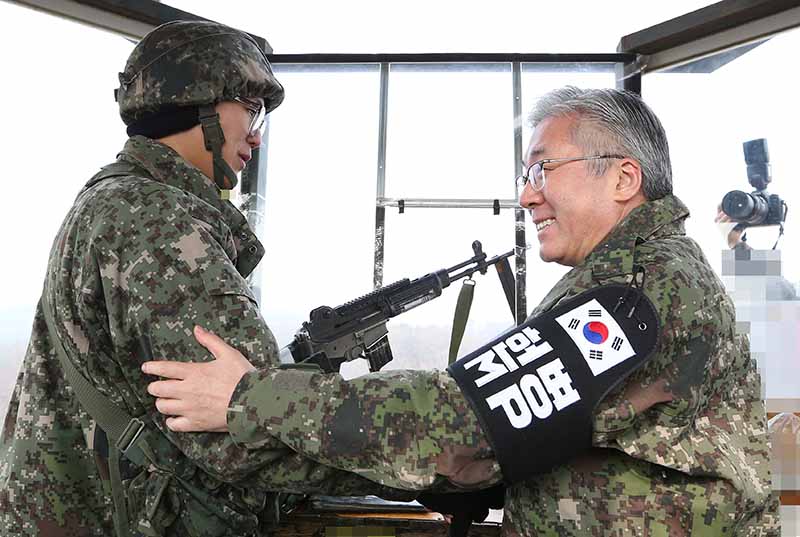 연말 군 부대 방문(2015. 12. 24.)