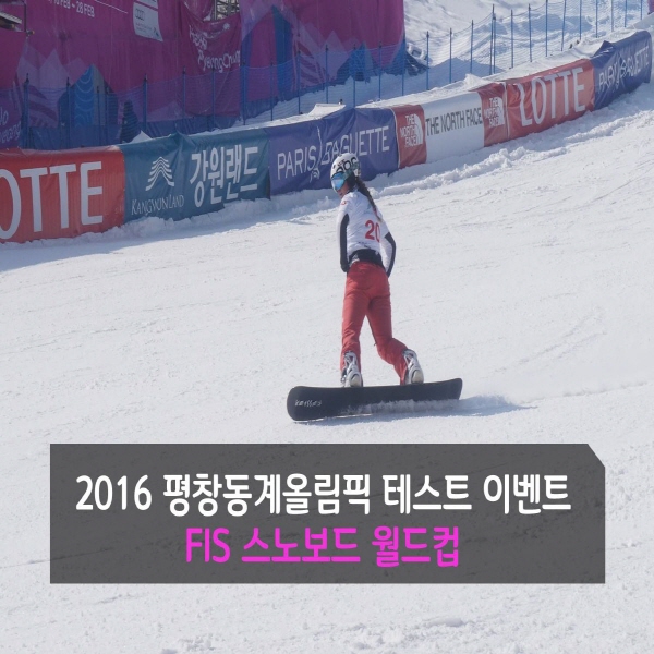 2016 평창동계올림픽 테스트 이벤트