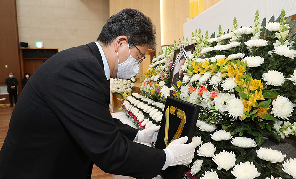 천주교 고(故) 김병상 몬시뇰 국민훈장 추서(2020. 04. 26.)