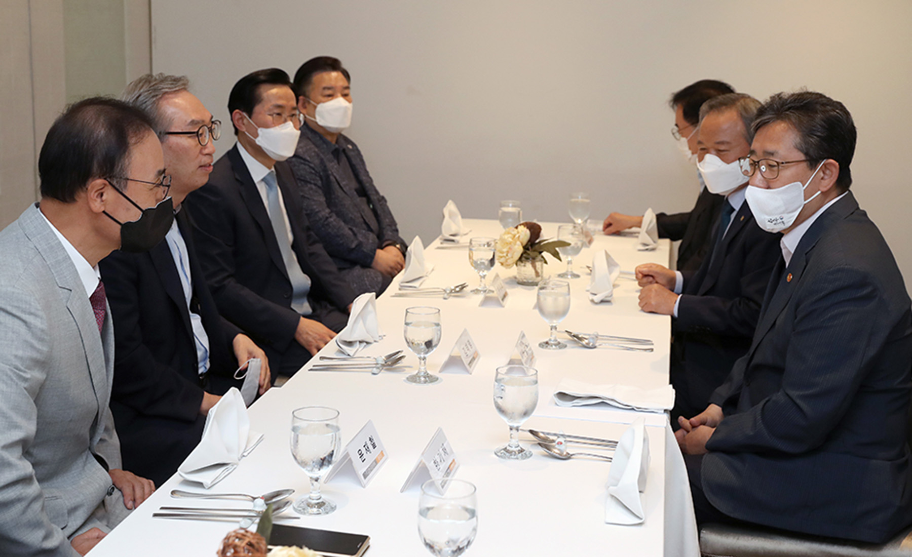 박양우 장관, 한국교회총연합회 간담회 개최(2020. 07. 17.)