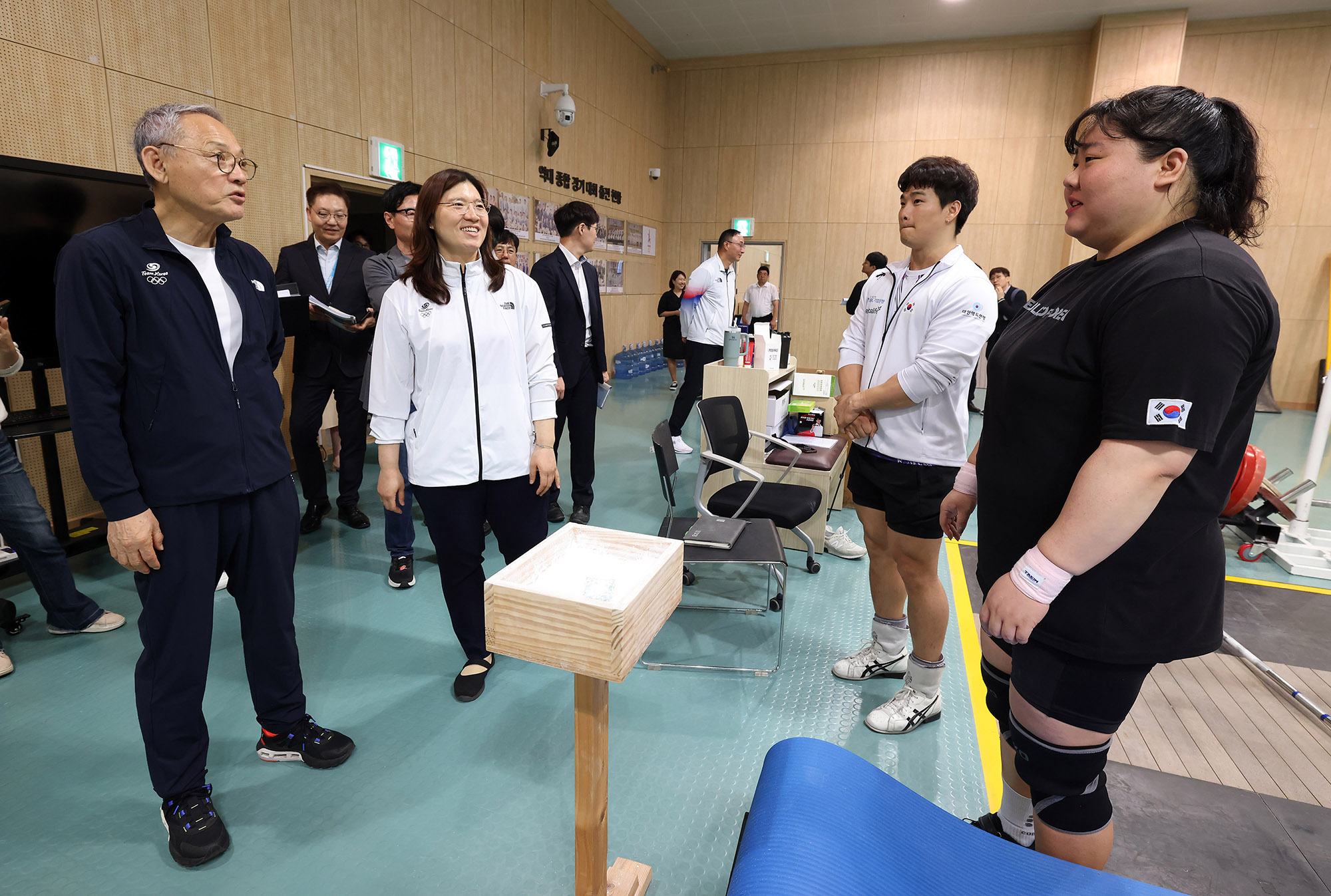 ‘파리올림픽’ 참가 준비 매진하는 우리 선수단 격려(2024.05.22.)