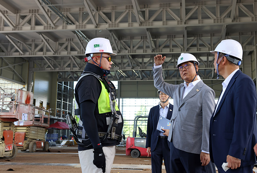 최휘영 장관 취임 첫날, 경주 에이펙(APEC) 현장으로(2025.08.01.)