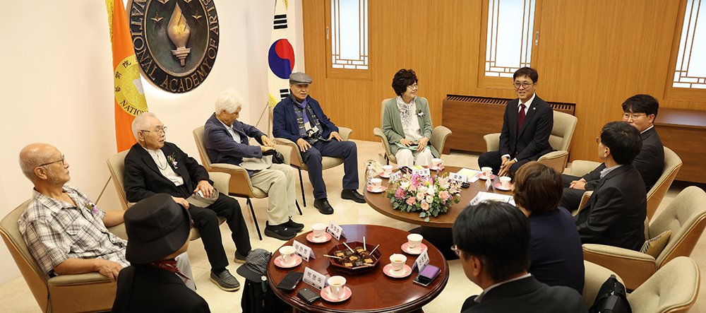 대한민국예술원 회장단 간담회 개최(2025.09.05.)