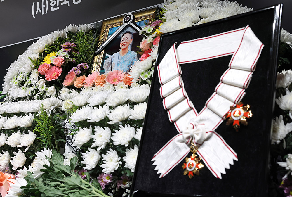 고(故) 김지미 배우 금관문화훈장 추서(2025.12.14.)