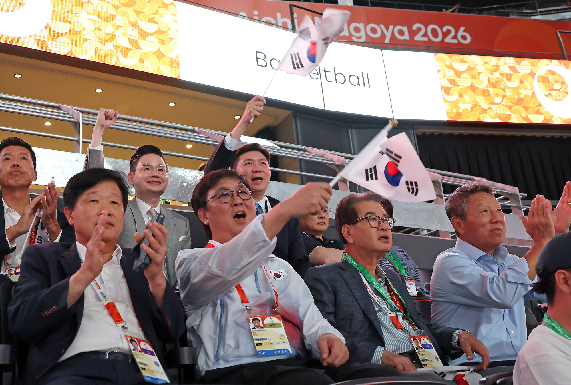 ‘2026 아이치나고야 하계아시안게임’ 현장에서  대한민국 국가대표 선수단 응원(2026.09.18.~19.)